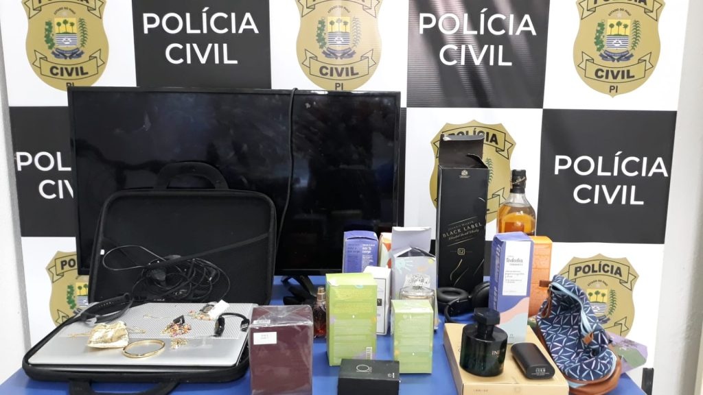 Itens recuperados