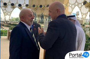 Lula e Gianni Infantino (Foto: Reprodução/Internet)