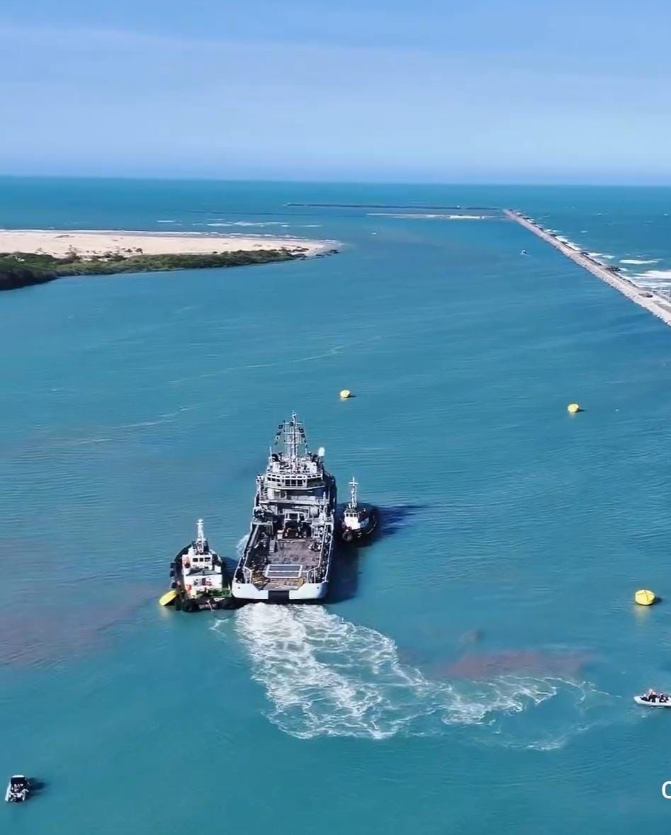 Navio oceanográfico que atracará no Porto