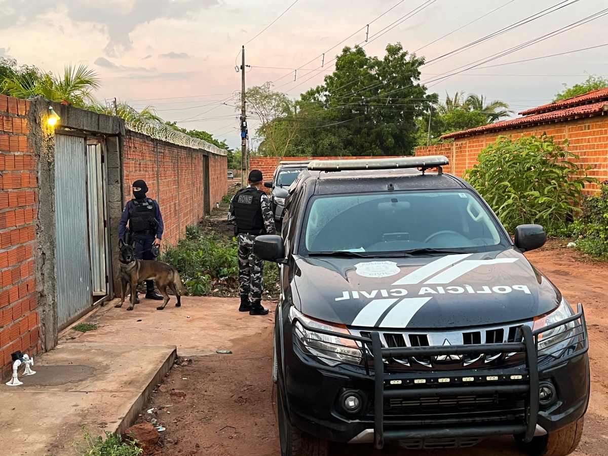 Os mandados foram cumpridos em vários pontos da zona Sudeste da capital