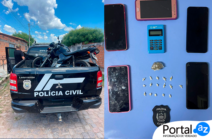 Preso por tráfico