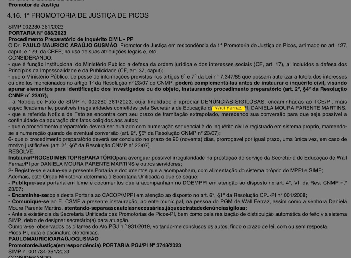 Procedimento