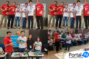 Estudantes da rede estadual se destacam no Torneio de Robótica e ganham vaga na etapa nacional Estudantes da rede estadual se destacam no Torneio de Robótica e ganham vaga na etapa nacional