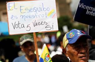 Venezuela esta fazendo consulta pública sobre o território do país vizinho (Foto: Leonardo Fernandez Viloria)