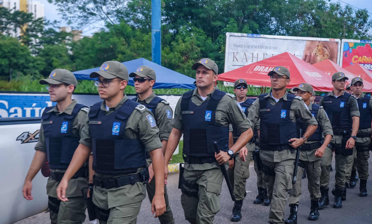 1.300 agentes de segurança trabalharam no corso