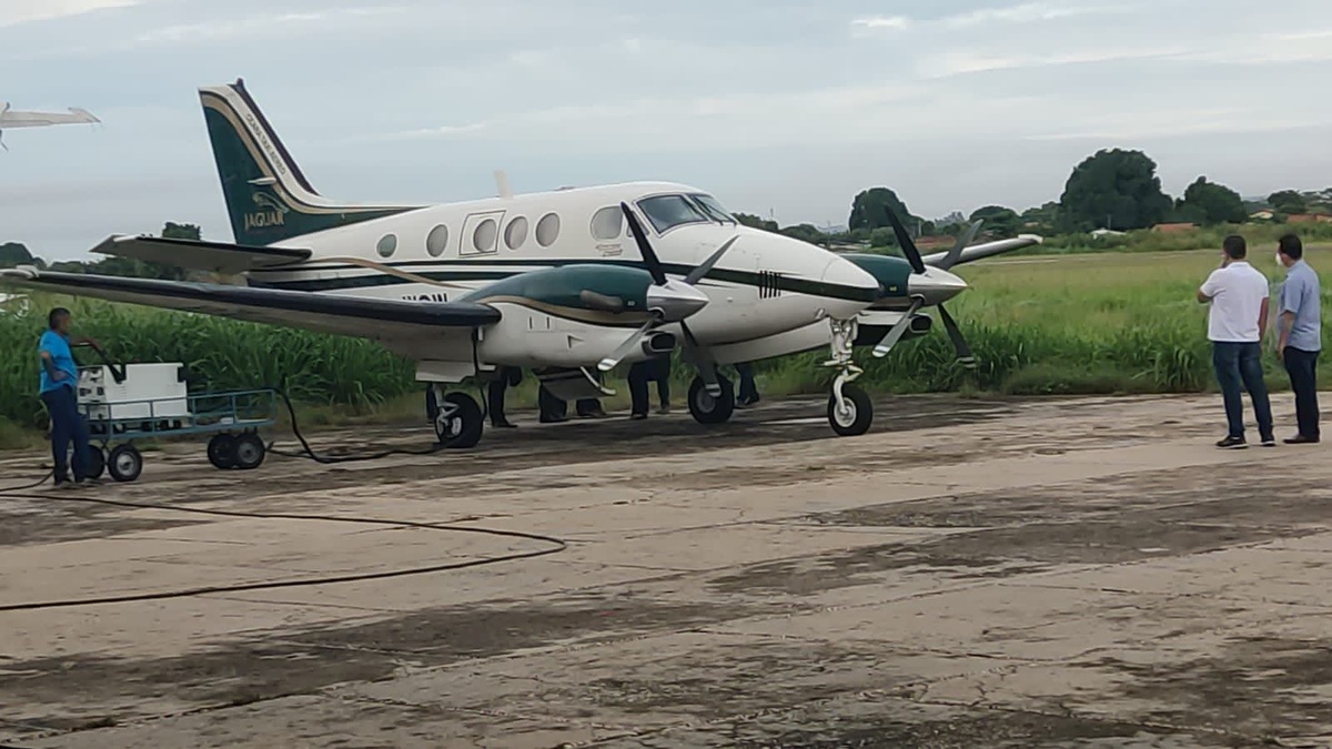 As aeronaves decolarão do aeroporto Campo de Marte, de São Paulo para o hangar do Governo do Piauí