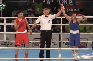 Bia Ferreira é tricampeã do Strandja Tournament (Foto: Reprodução/Bulgarian Boxing Federation)