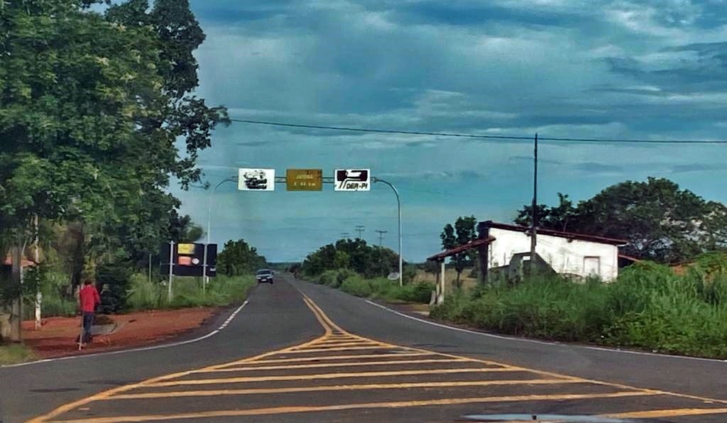 Entrada para o município de Jatobá do Piauí