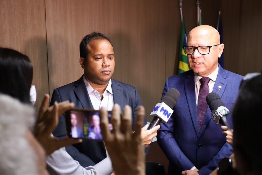 Franzé Silva e Enzo Samuel