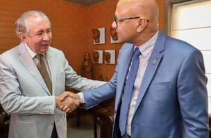 João Henrique e Franzé Silva (Foto: Alepi)
