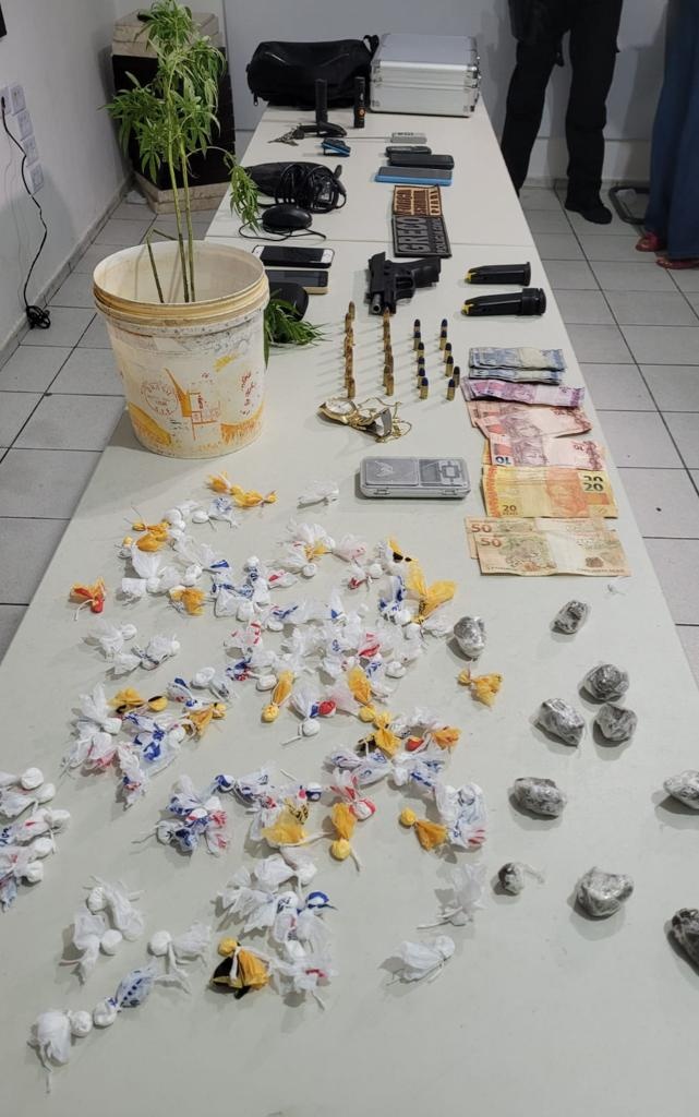 Material apreendido durante operação do Greco