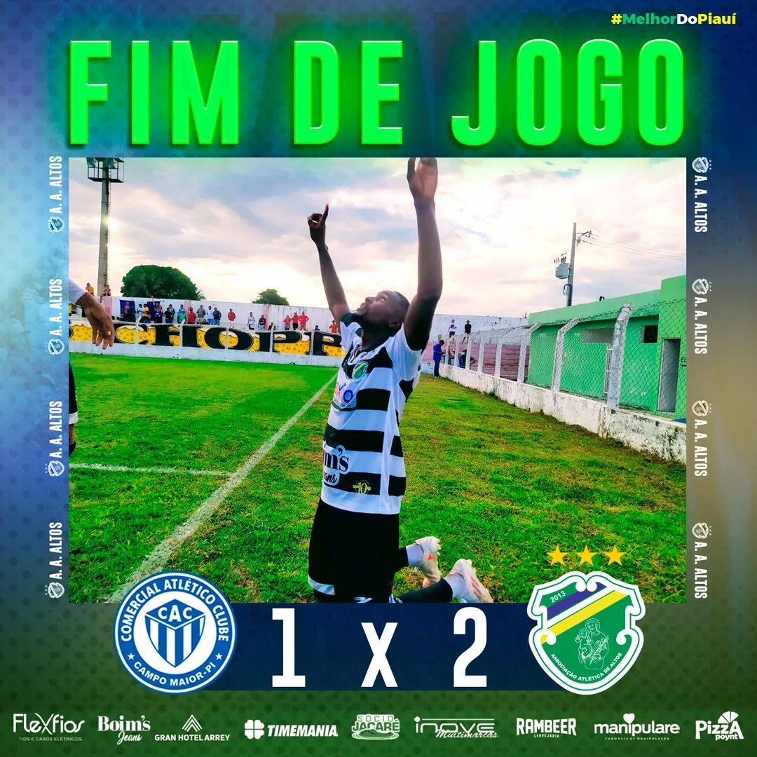 O Altos garantiu classificação para a semifinal do campeonato estadual