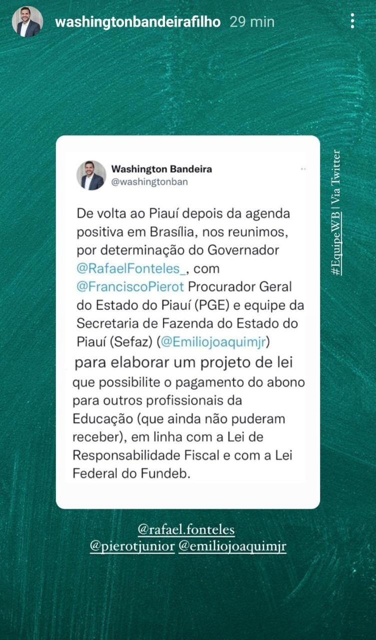 O secretario sinalizou que haverá uma nova lei para amparar os profissionais