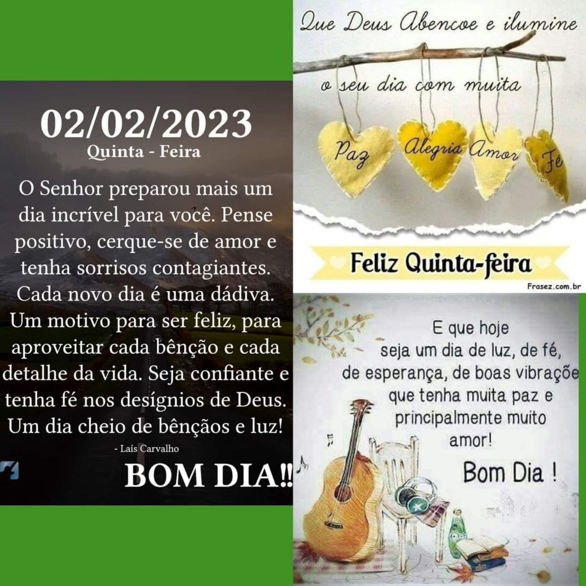 Pensamento do dia