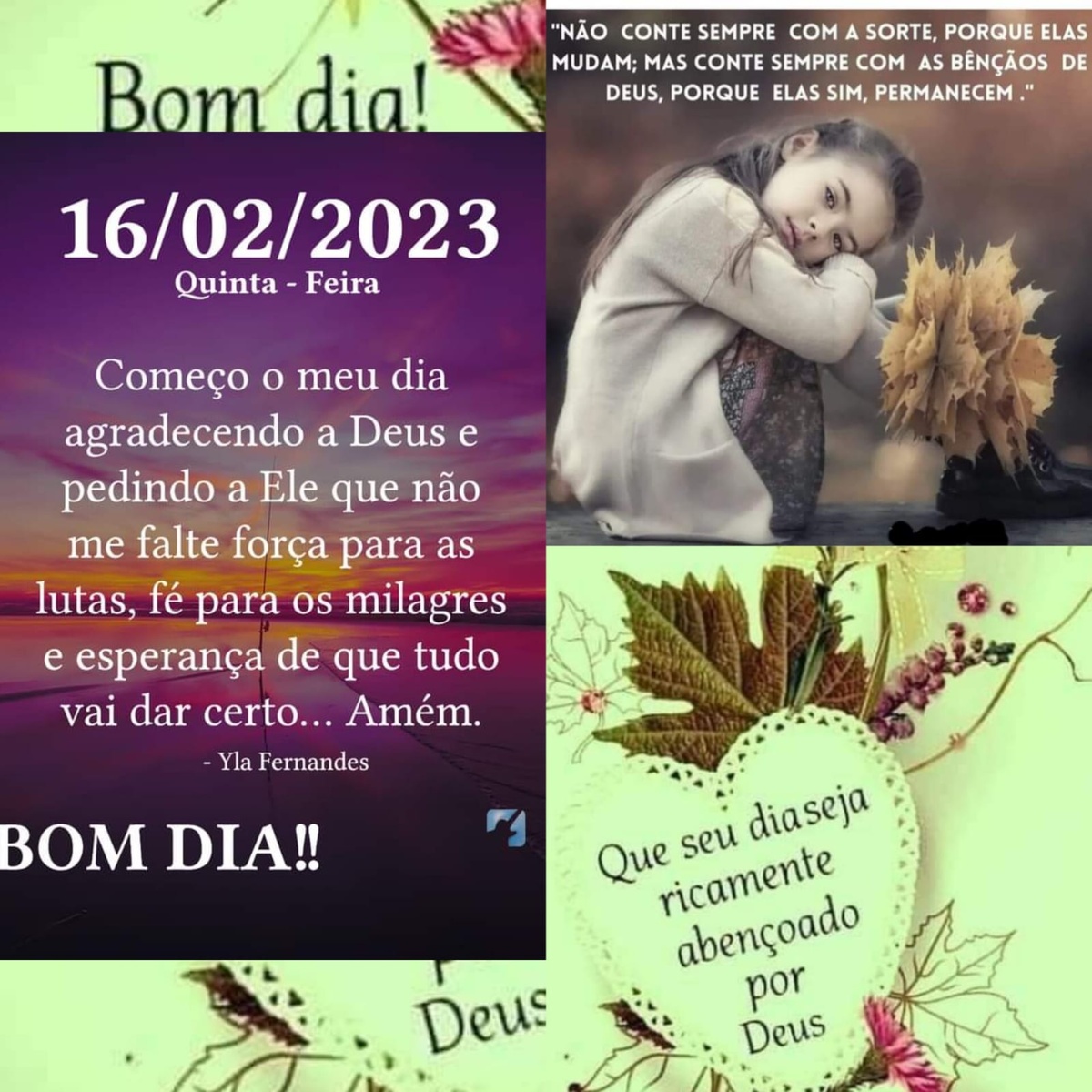Pensamento do dia