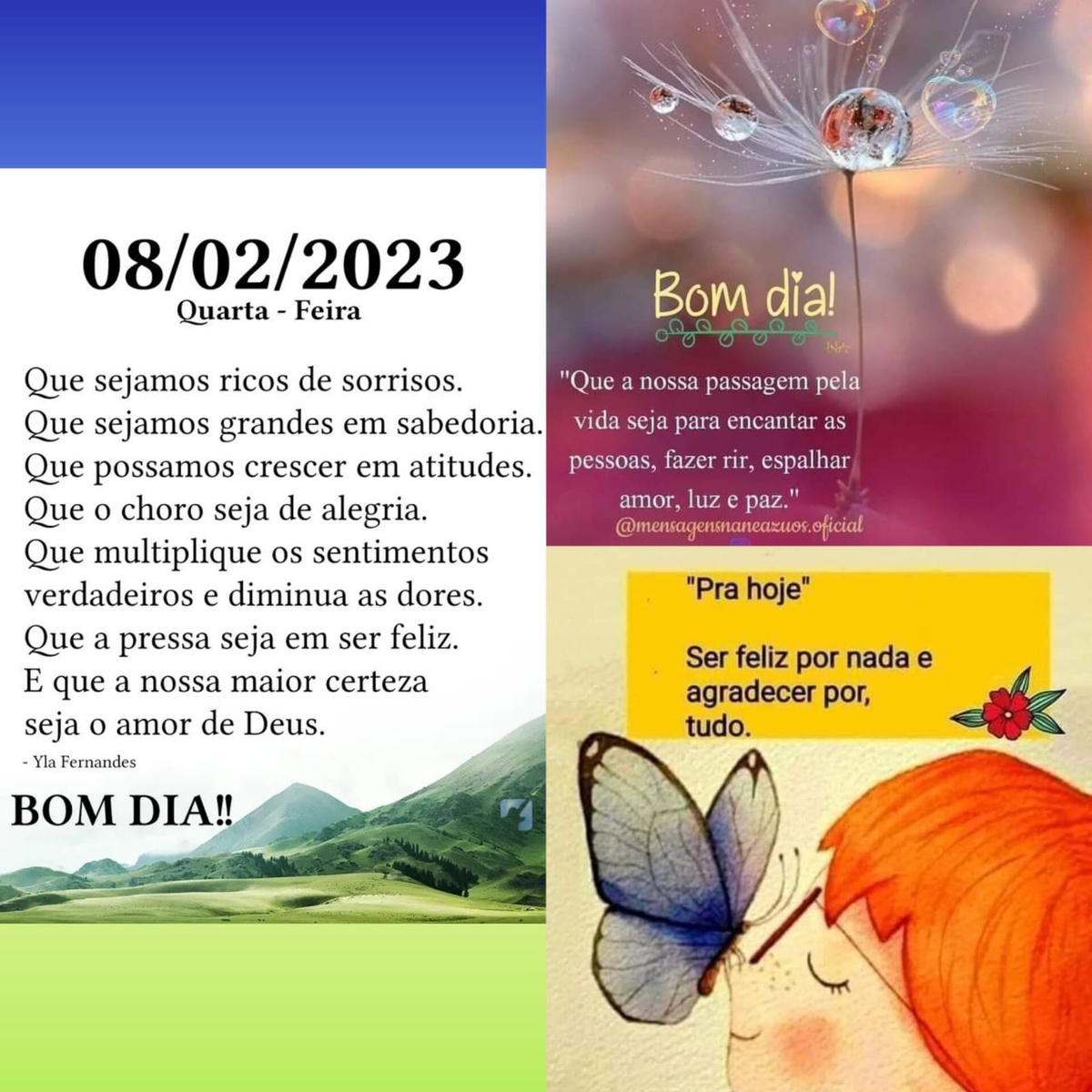 Pensamento do dia