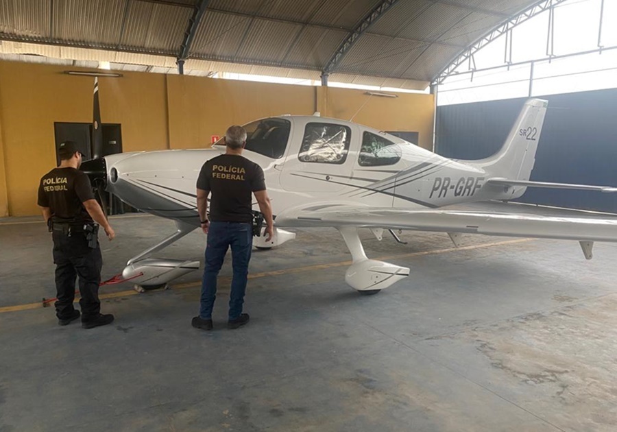PF apreende avião de agiota