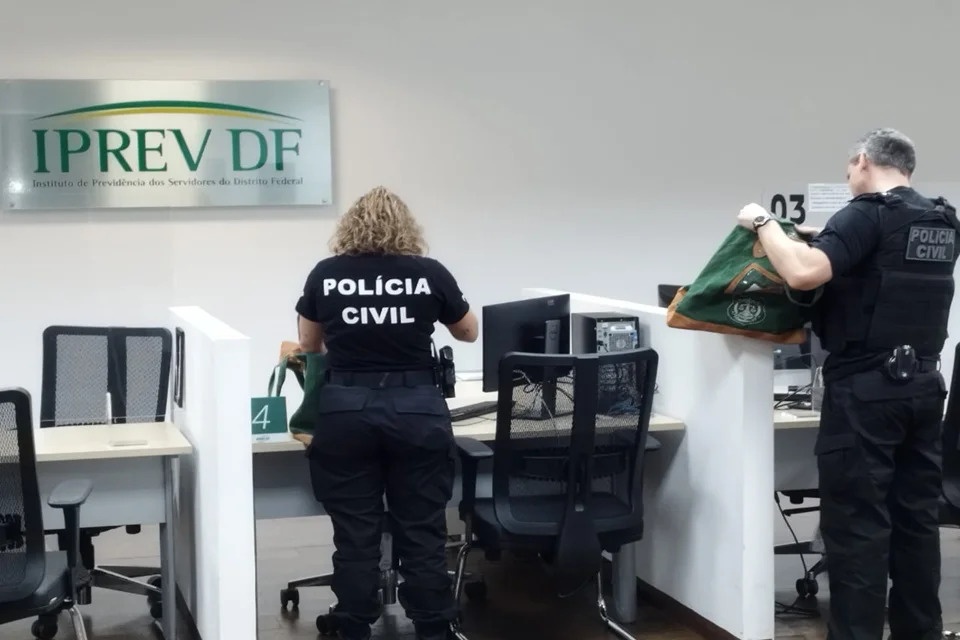 Policia Civil deflagra operação depois de suspeita de corrupção no IPREV- DF