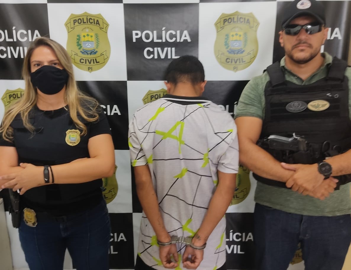 Polícia Civil prende acusado de roubo a posto de combustível