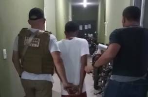 Suspeito de matar e enterrar vítima é preso (Foto: Divulgação/PC)