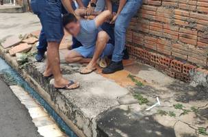 Suspeito de trocar tiros com delegado é preso (Foto: Divulgação/Polícia Civil)