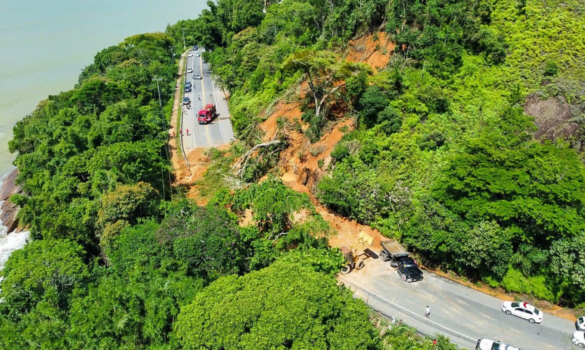 Uma das áreas afetadas pelas chuvas em São Paulo