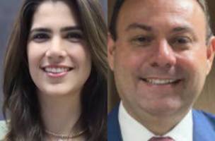 Vereadora Thanandra Sarapatinhas e Deputado Jeová Alencar (Foto: Reprodução)