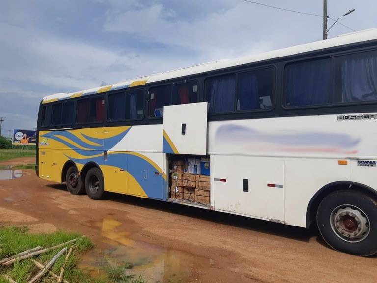 1,4 tonelada de camarão transportado sem a devida documentação sanitária é apreendido em Campo Maior