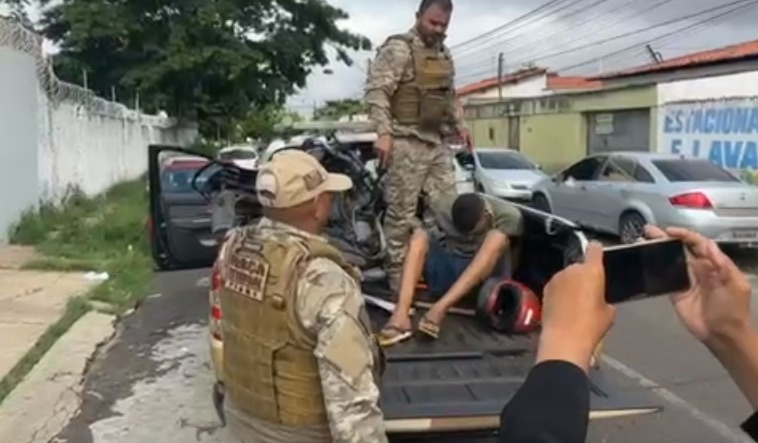 Assaltante é preso depois de tentar matar vítima em Teresina