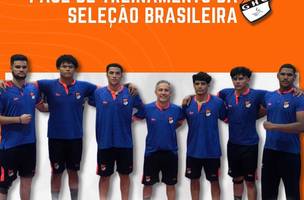 Atletas convocados para a seleção brasileira de handebol masculino juvenil (Foto: Reprodução/Instagram)