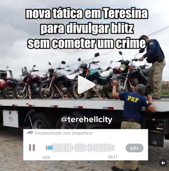 Áudio na página TerehellCity