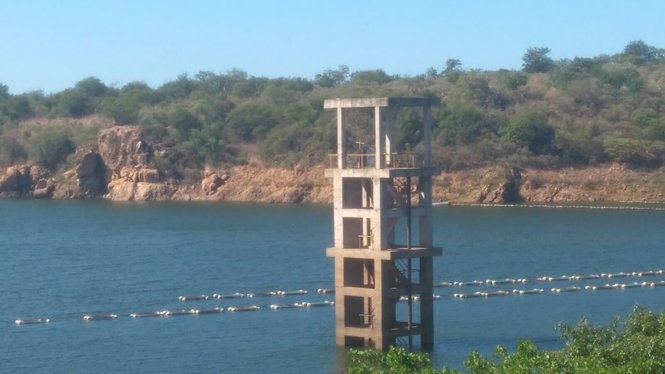 Barragem Pedra Redonda, em Conceição do Canindé