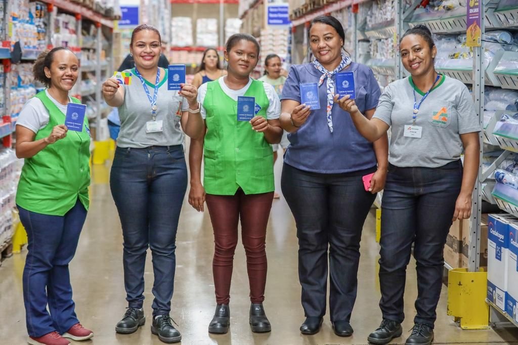 Beneficiárias que foram contratadas pelo Carrefour