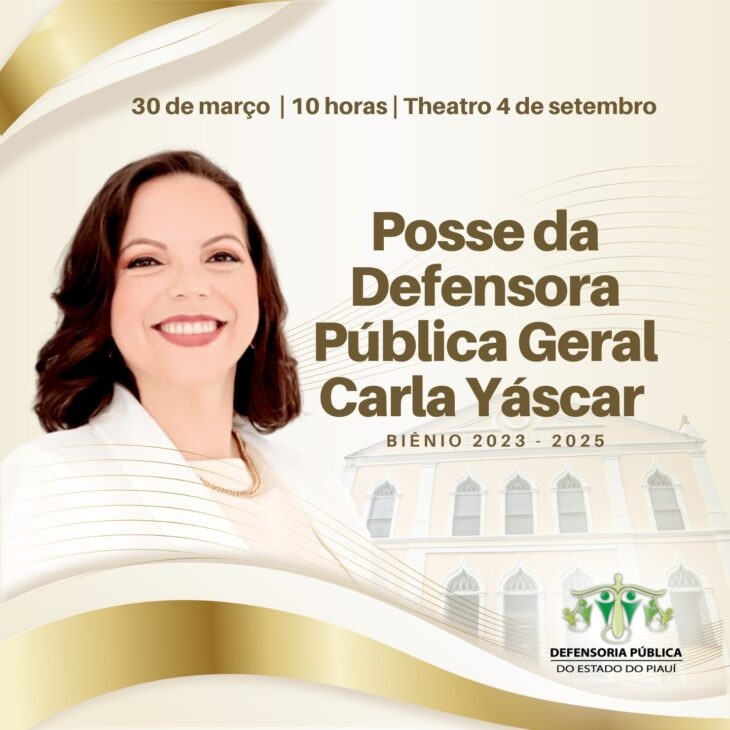 Carla Yáscar vai tomar posse na próxima quinta-feira (30)