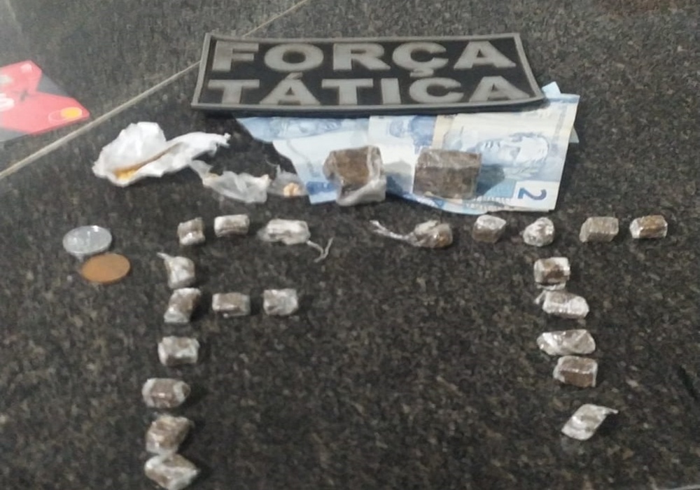 Casal suspeito de tráfico de drogas é preso em Campo Maior