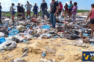 Corpo de bebê é encontrado em aterro sanitário (Foto: Veja PHB)