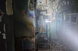 Corpo de Bombeiros dá detalhes da atuação no incêndio no hospital do Dirceu II (Foto: Divulgação)