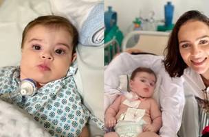Esposa de Juliano Cazarré pede orações para filha após internação (Foto: Reprodução/redes sociais)