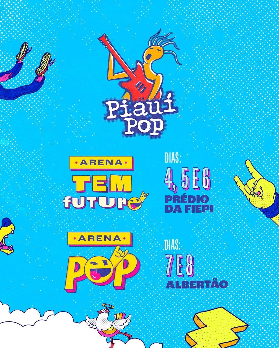 Este ano o evento vai contar com duas arenas