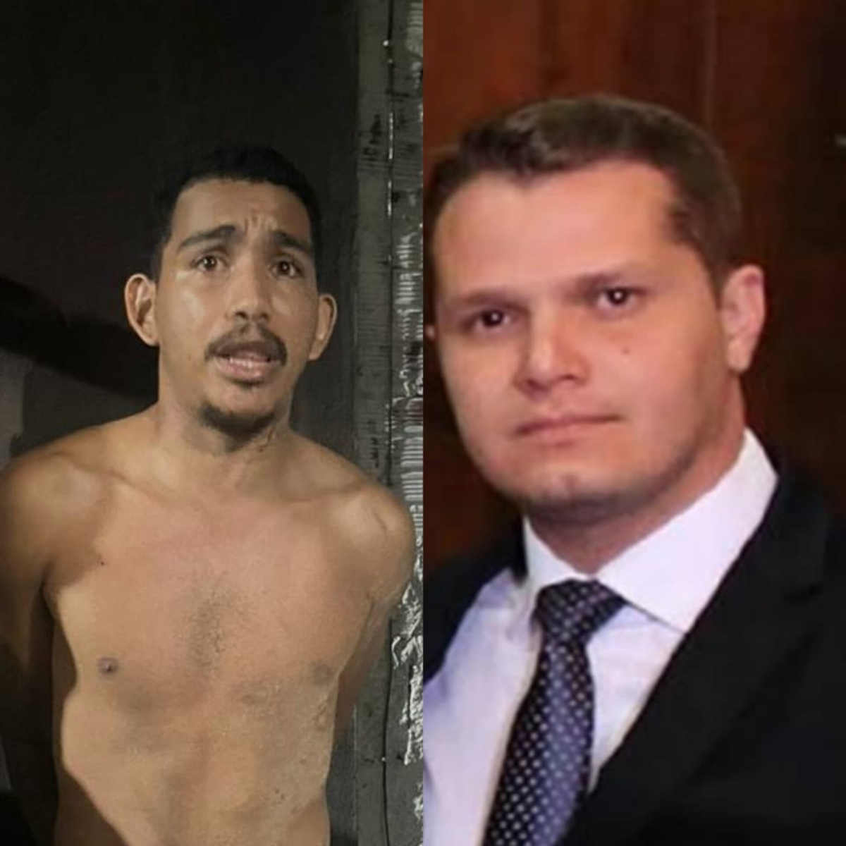 Francisco Jefferson da Silva Cruz suspeito de atirar em André de Almeida Sousa