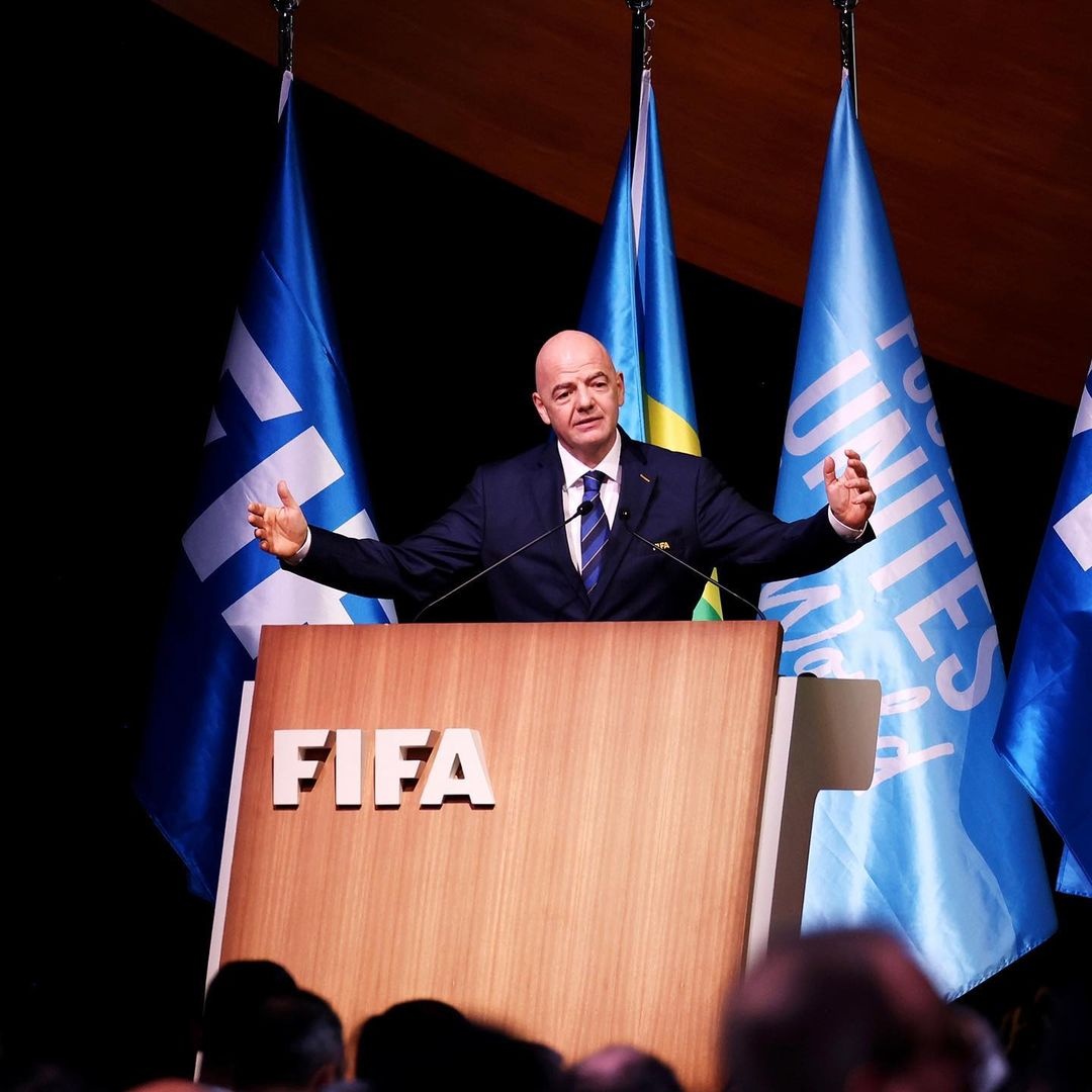 Gianni Infantino, Presidente da Federação Internacional de Futebol