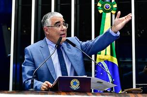 Girão se diz estarrecido com situação de presos pelo vandalismo de 8 janeiro (Foto: Waldemir Barreto/Agência Senado)