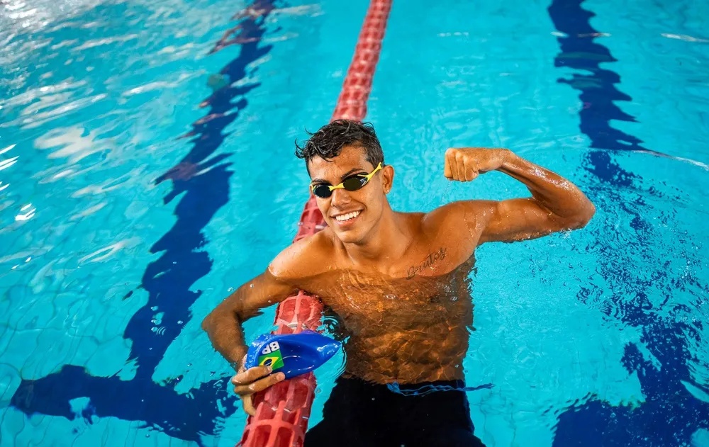 João Pedro Brutos em Lignano, na Itália