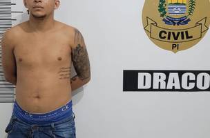 Membro do PCC é preso na zona Norte de Teresina (Foto: PC/Divulgação)