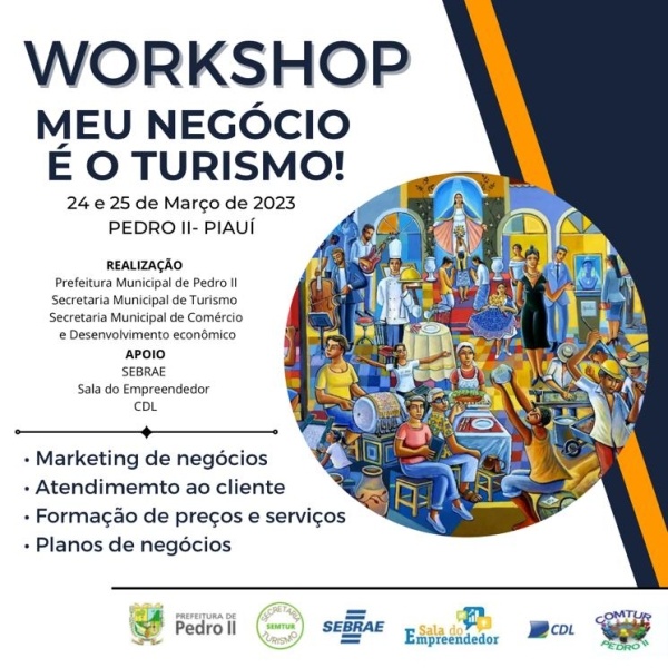 Pedro II realiza workshop sobre Turismo e Negócios