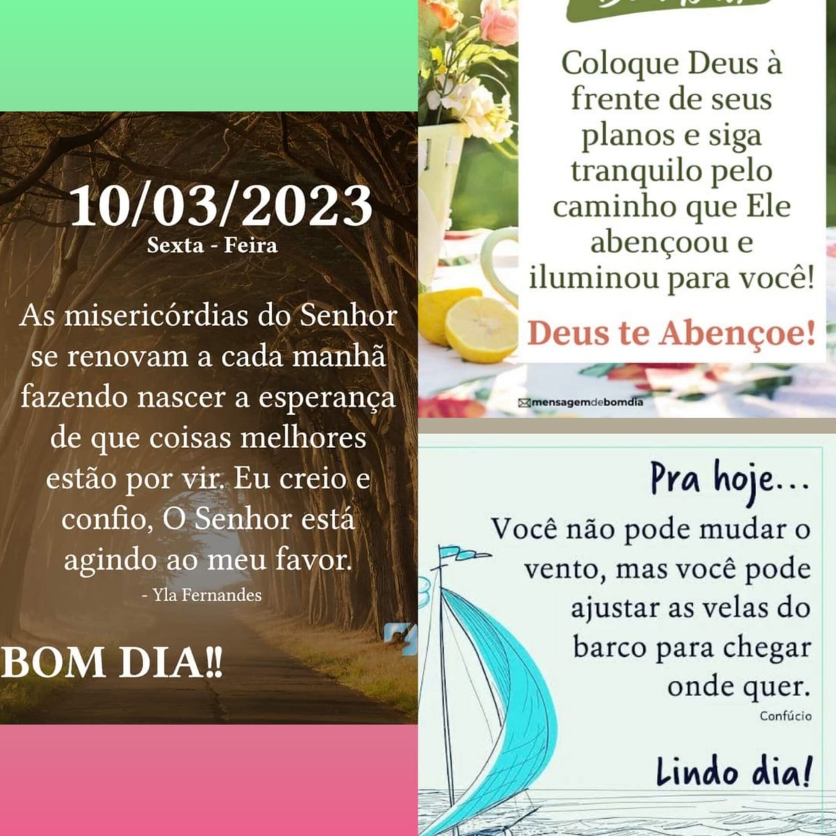 Pensamento do dia