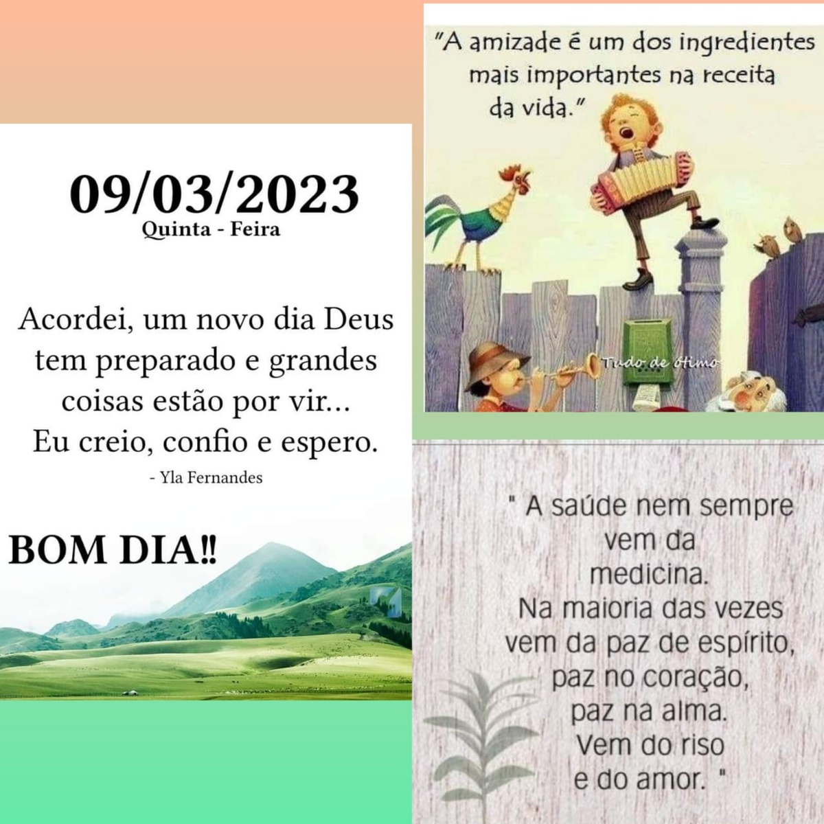 Pensamento do dia