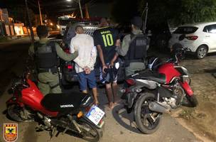 Polícia prende dupla suspeita de roubos consecutivos na zona rural de Picos (Foto: Divulgação)