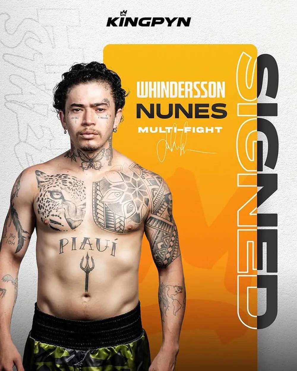 Poster divulgação da participação de Whindersson Nunes no High Stakes