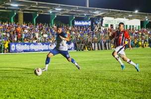 River-PI e Parnahyba, no estádio Lindolfo Monteiro (Foto: Reprodução/Instagram)